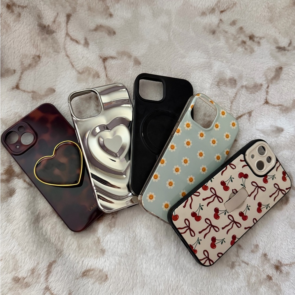 Stylish Phone Case Set - Multicolor